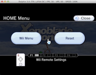 Wii Menu