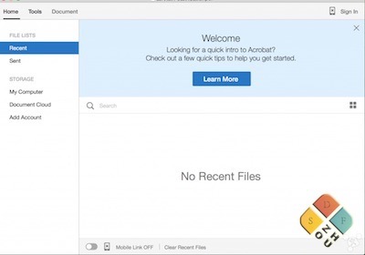 Adobe Acrobat DC Pro 2015界面