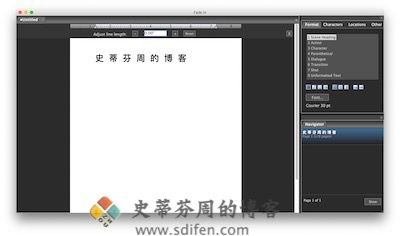 Fade In 主界面 Fade In 主界面
