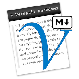 Versatil Markdown for Mac 2.0.10 注册版 – 文本编辑器 Versatil Markdown for Mac 2.0.10 注册版 – 文本编辑器