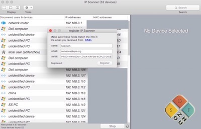 IP Scanner主界面 IP Scanner主界面