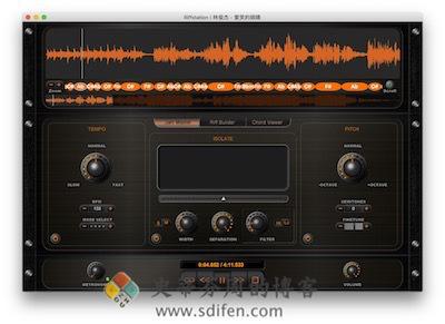 Riffstation 主界面 Riffstation 主界面