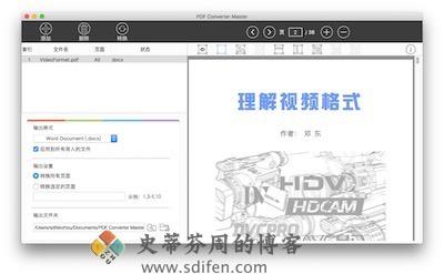 PDF Converter Master 主界面