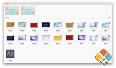 Graphics for iWork 主界面 Graphics for iWork 主界面