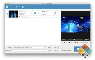 Any FLAC Converter 主界面 Any FLAC Converter 3.8.31 Mac破解版
