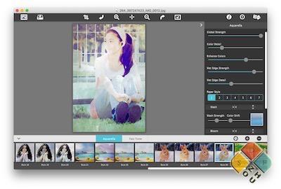 Aquarella 主界面 Aquarella 1.29 Mac破解版