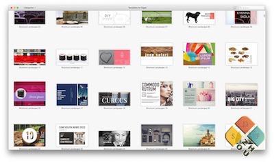 Graphic Node Templates for Pages 主界面 Graphic Node Templates for Pages 5.0.3 Mac破解版