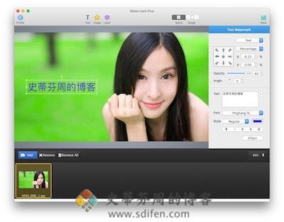 Watermark Plus 1.5.8 Mac破解版