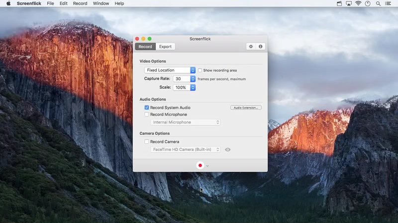 Screenflick for Mac 2.7.32 破解版 – Mac上支持高帧率的屏幕录像工具