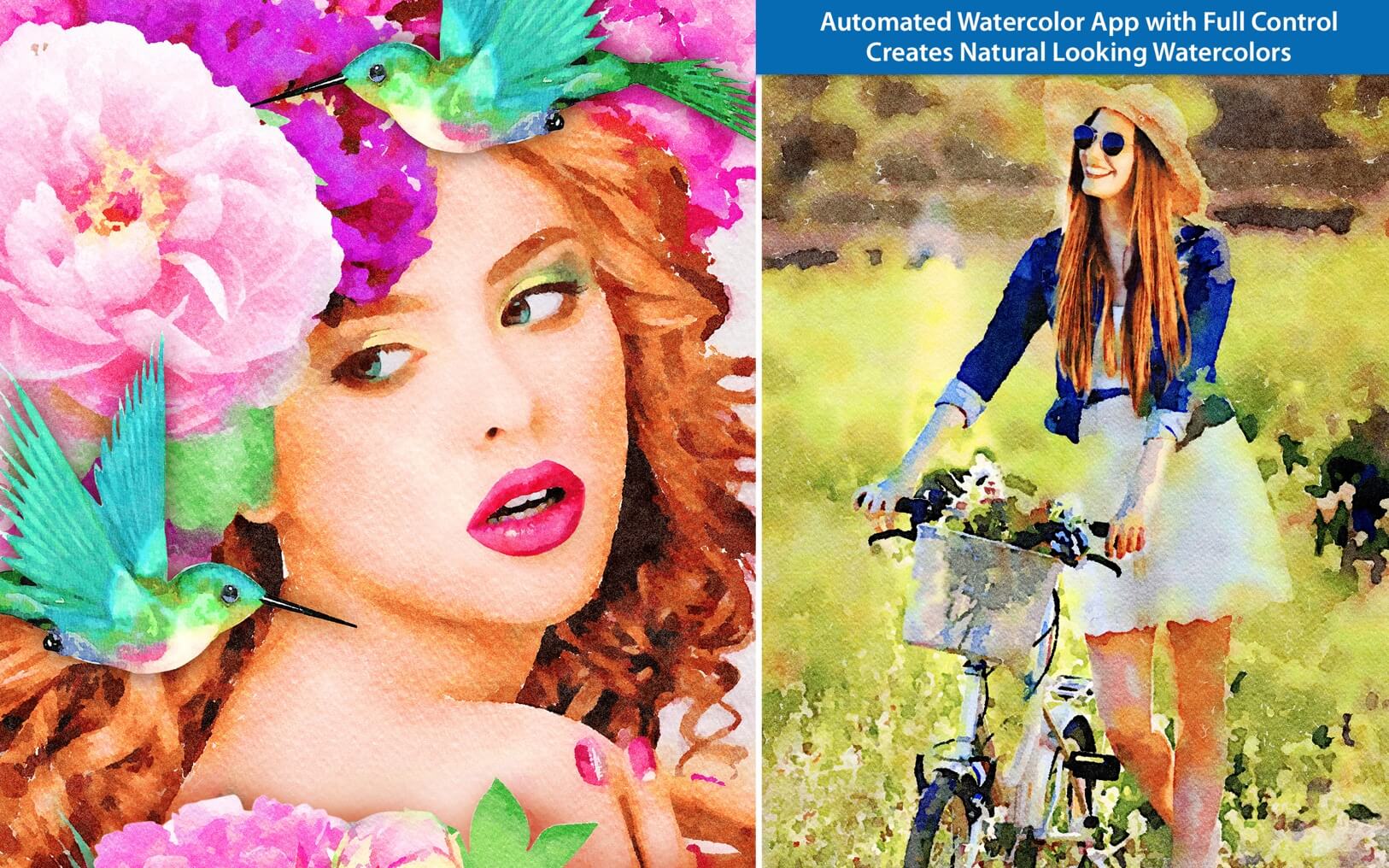 JixiPix Watercolor Studio Pro 1.4.6 – 照片转水彩画特效工具